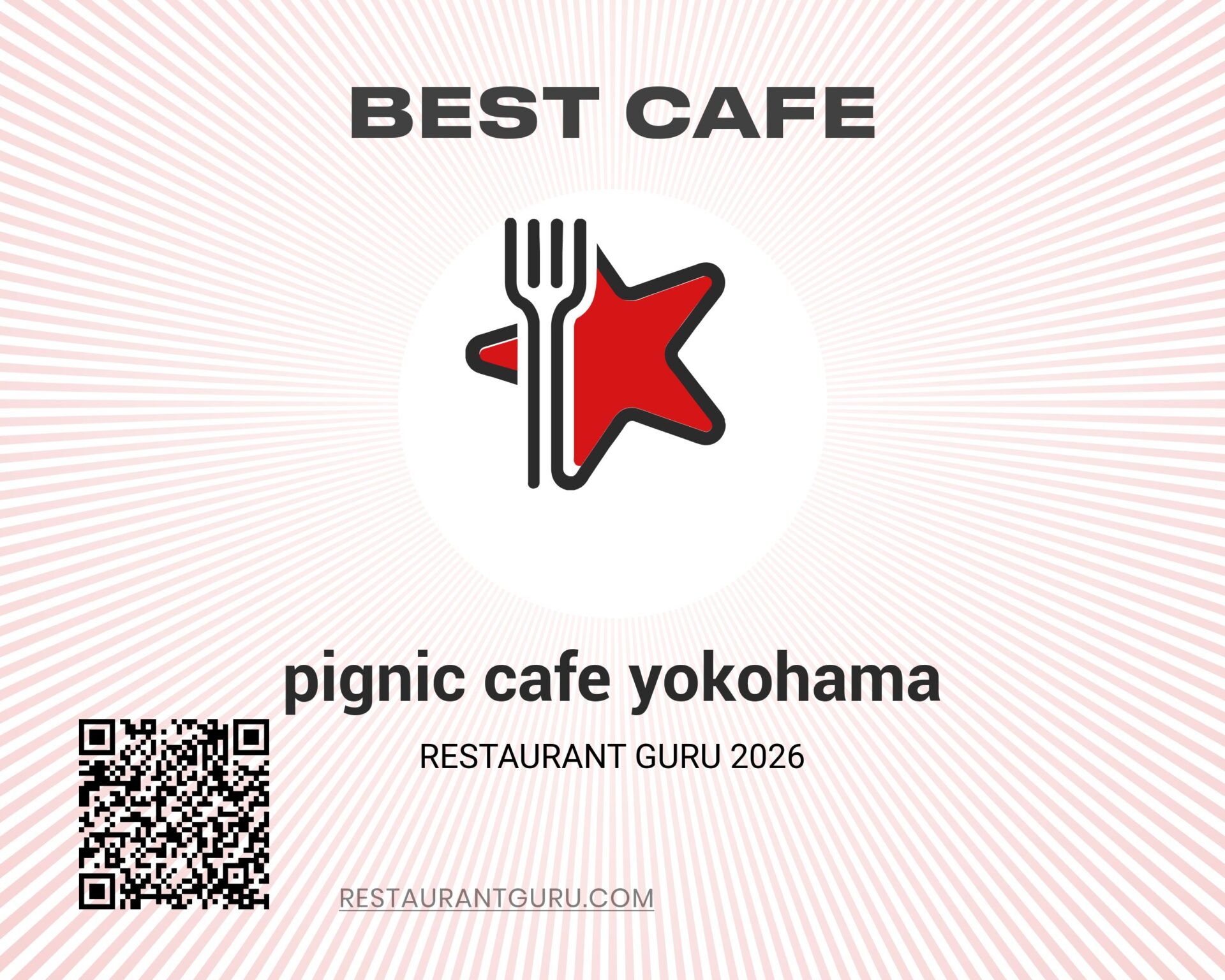 pignic cafeがBest cafe に選ばれました