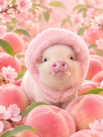 pignic cafeモモちゃん特別チェキ